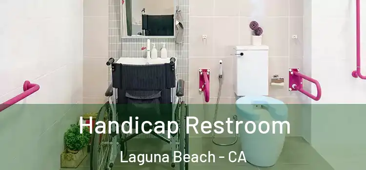 Handicap Restroom Laguna Beach - CA
